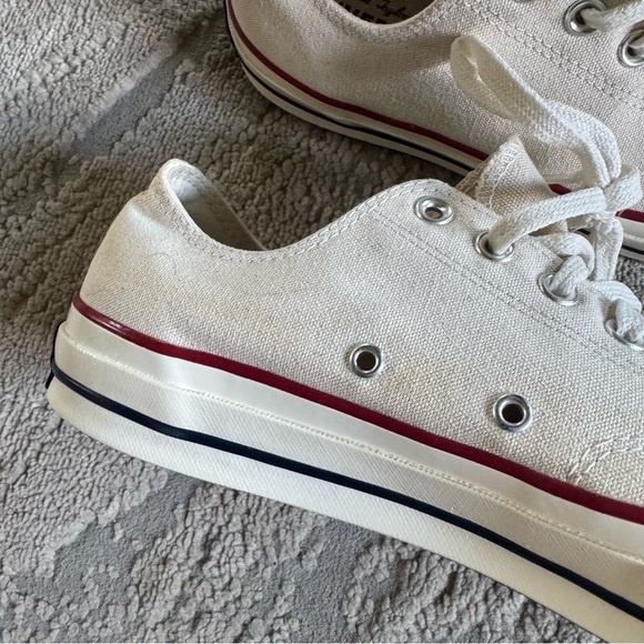 Converse Chuck Taylor sneakers All Star 70S OX White First String rare 10.5 - Picture 3 of 13